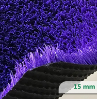 چمن مصنوعی اطلس بنفش 15 میلیمتر